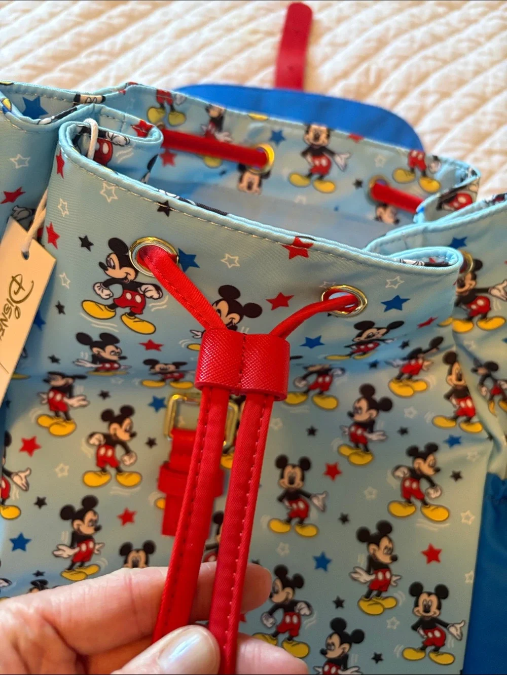 Stoney Clover Lane x Disney - Mickey Print Flap Backpack